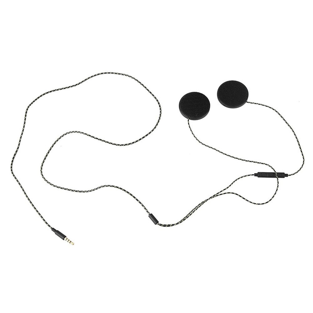 Calling Helmet Headset 1pc Diameter 3.5mm For MP3 Computer Equipment