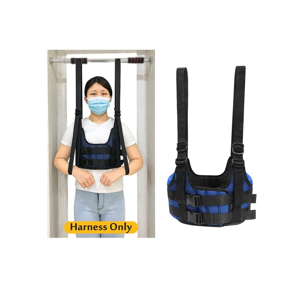 Mybow Back Stretcher Harness for Spinal Decompression, Lumbar Traction Belt &...