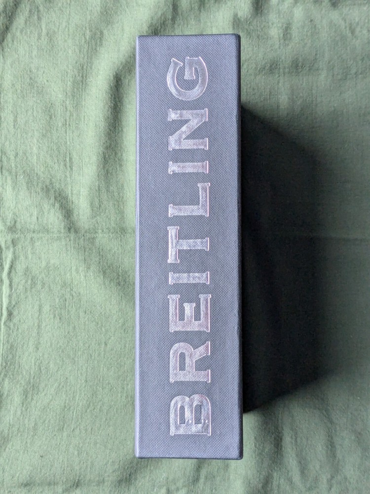 Rare Breitling Book Safe Lock Box With Keys