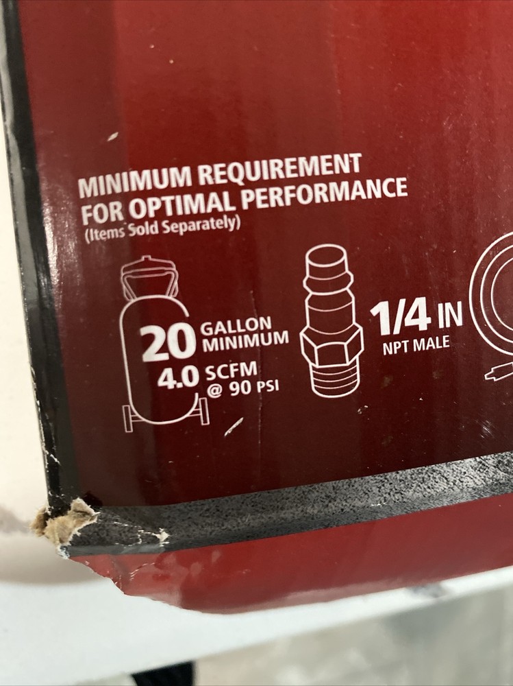 Husky Vibration Damped Medium Stroke Air Hammer *Stuck Chisel*