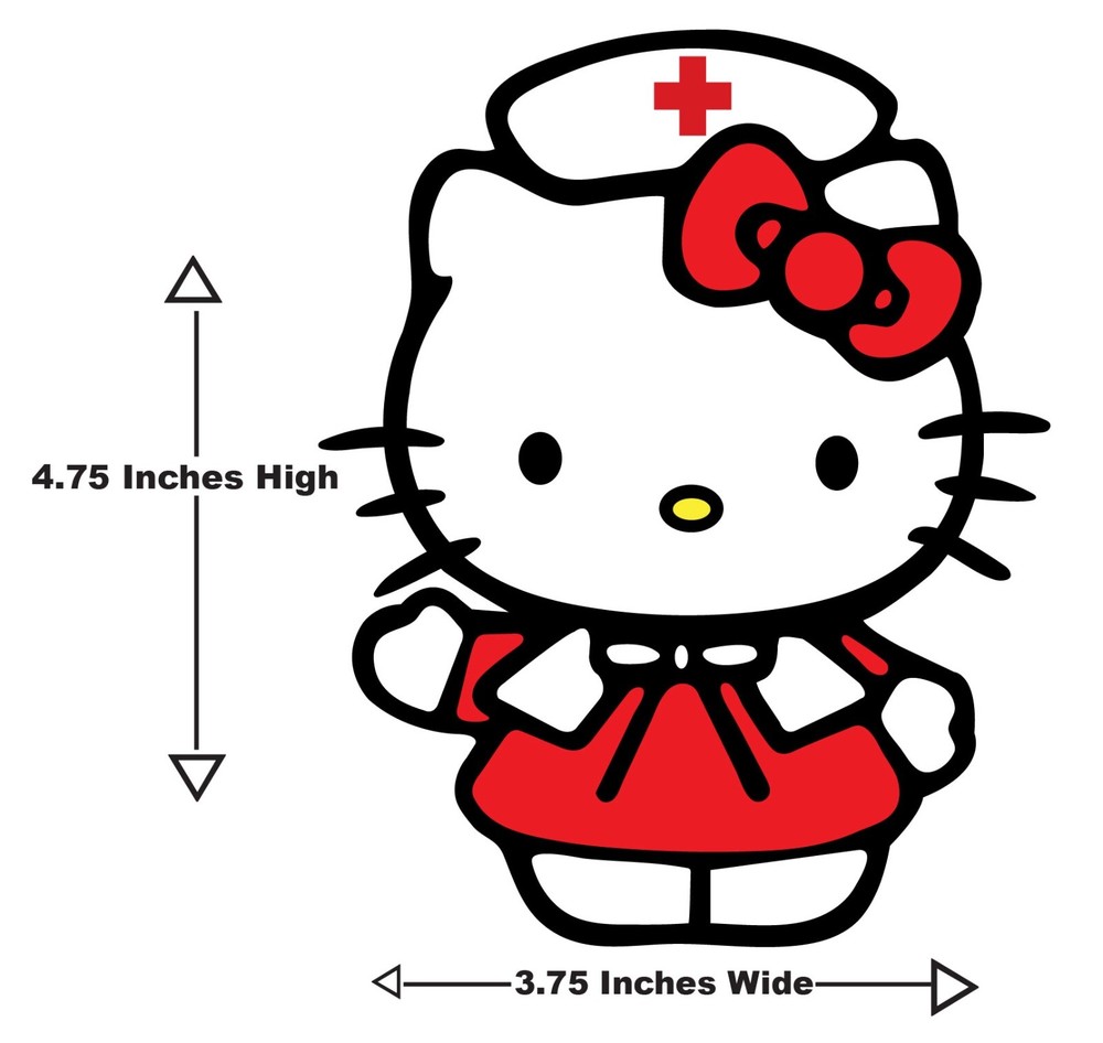 Hello Kitty Assorted Decals