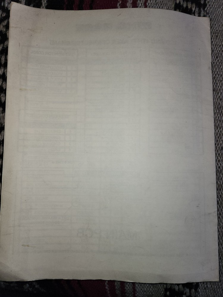 Ring Rage Arcade Manual Taito