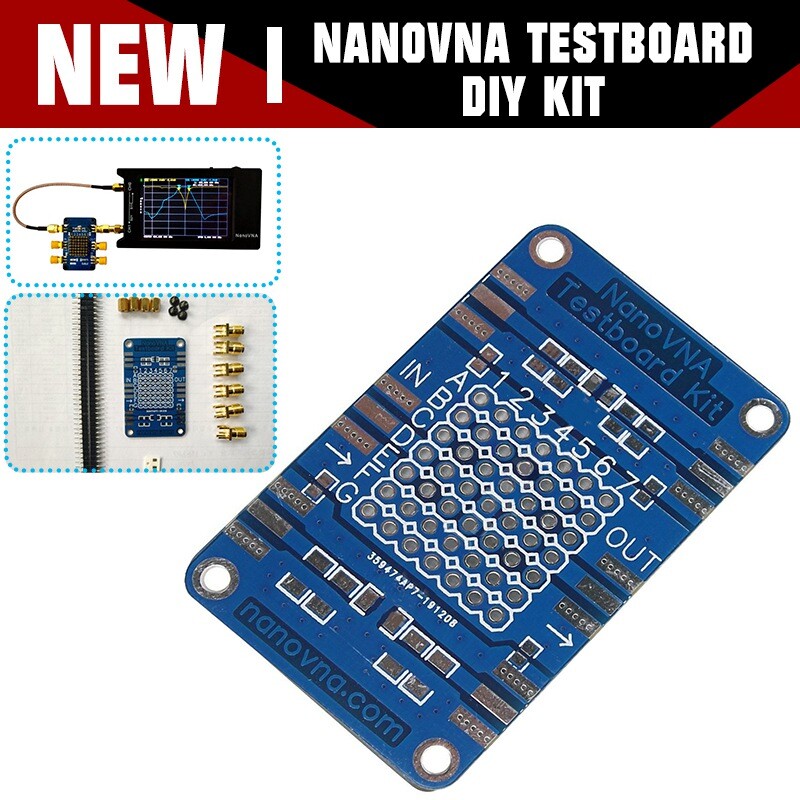 NanoVNA Testboard Kit Demo Board Vector Network Analyzer Testing Board ot16