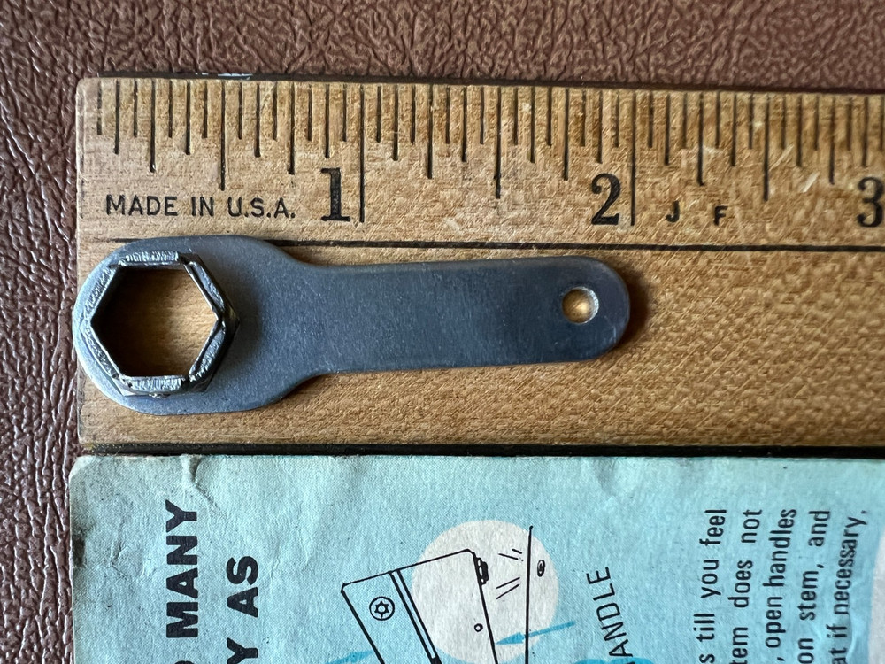 USM Pop Brand Rivet Rivetool K 110 Replacement - Mini Wrench & Instructions ONLY