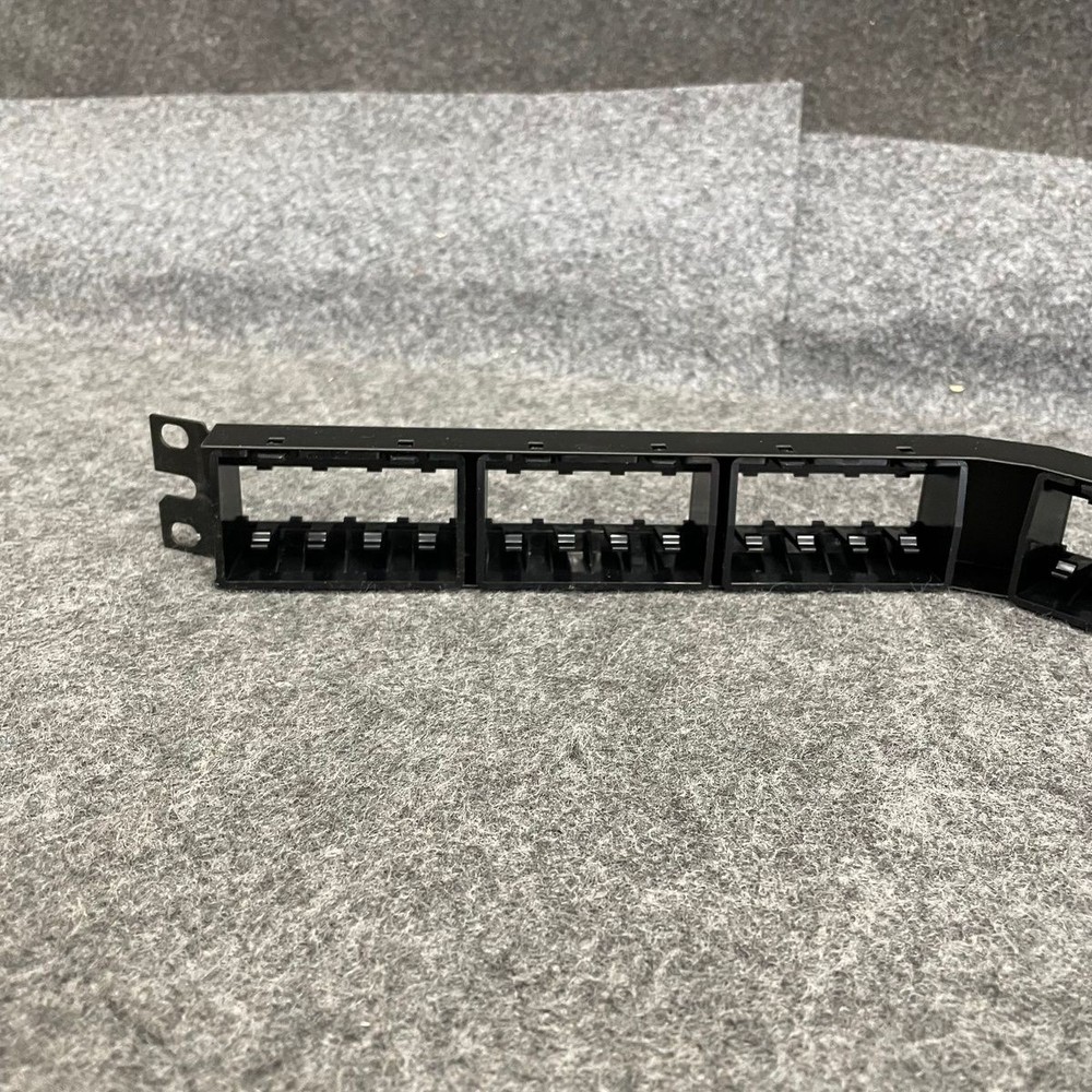 PANDUIT Pan-Net 24-Port Flat Angled Flush-Mount Patch Panel Cover CPPA24FMWBLY