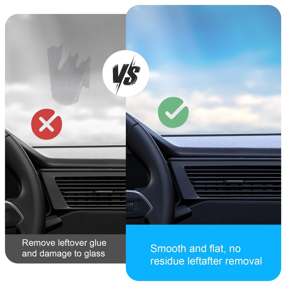 Electrostatic Sticker Mounting Dash Cam 20 PCS Double-Sided Adhesive Pad Elec...