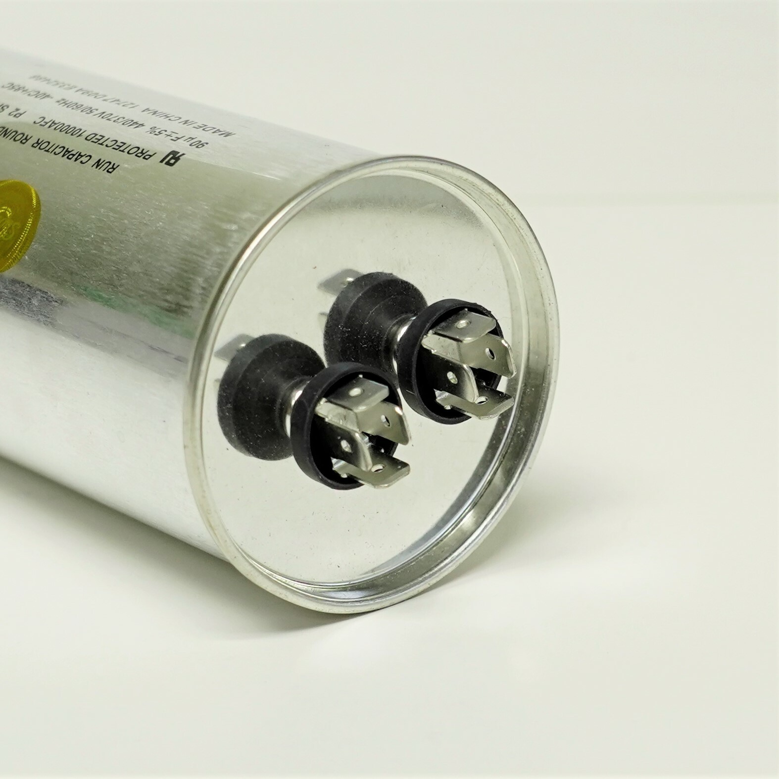 Supco CR90X440R HVAC Motor Round Run Capacitor 90 MFD 440 Volts