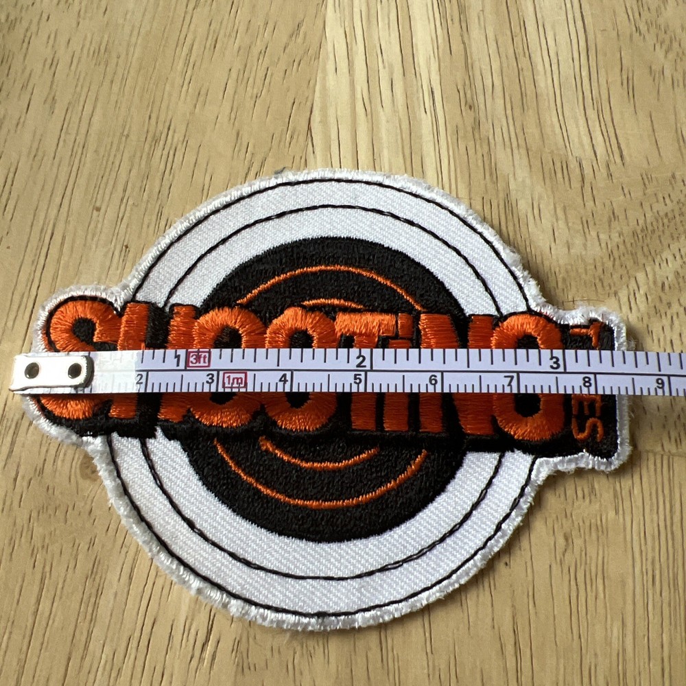 SHOOTING TIMES EMBROIDERED PATCH