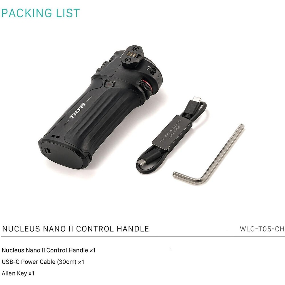 Tilta Nucleus Nano II Control Handle #WLC-T05-CH