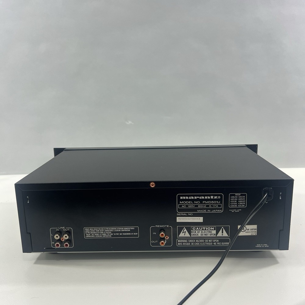 Marantz PMD501U Professional Cassette Deck