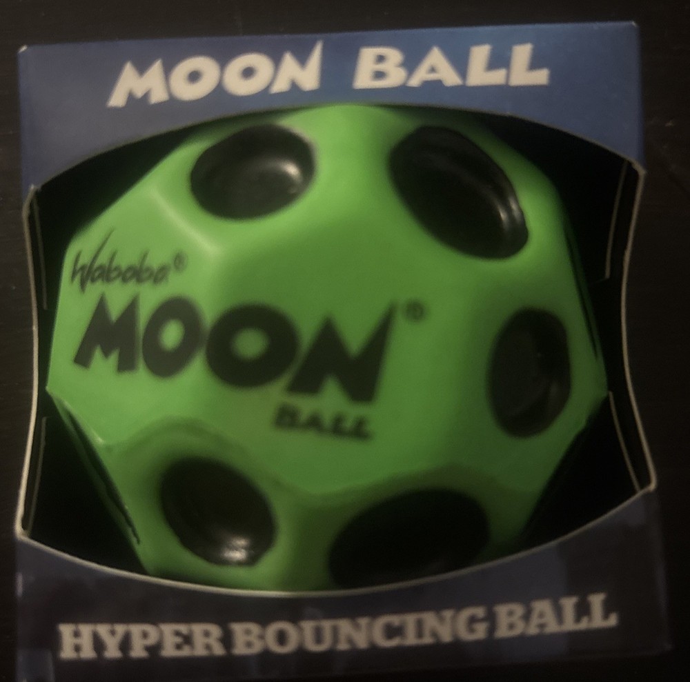 Waboba Moon Ball Hyper Bouncing Green Ball