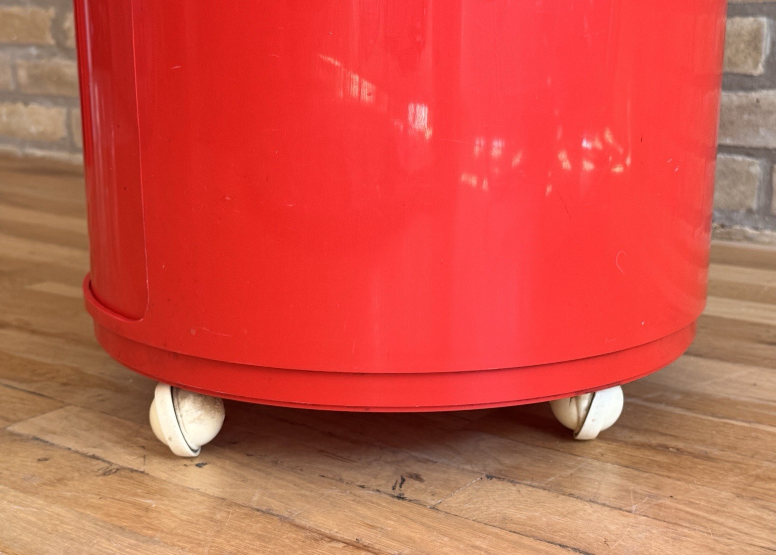 1970 Kartell Componibili Space Age Plastic Storage Unit Side Table Vtg Italy Mcm