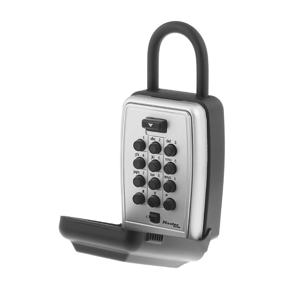 NEW MASTER LOCK PUSH BUTTON KEY PORTABLE LOCK BOX #5422D