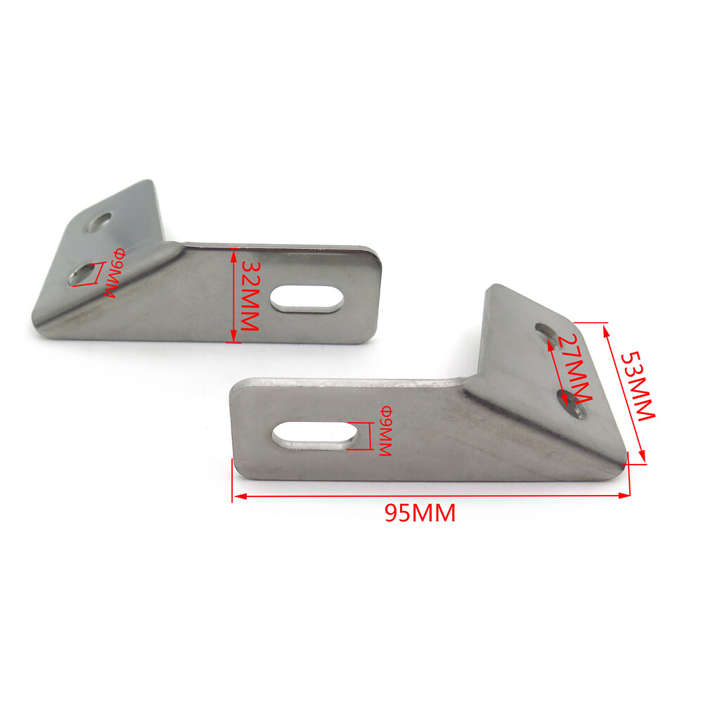 Fender Struts Plate Saddlebag Support Bracket Fix For Harley Touring 1985-2008