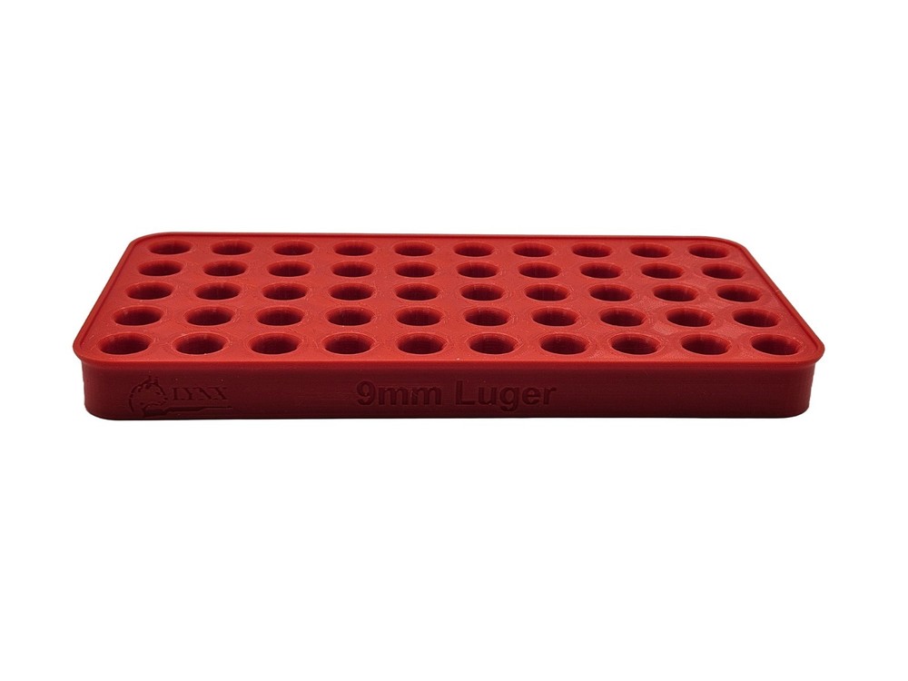 9mm Luger Ammo Reloading Tray, 50-Rounds Capacity