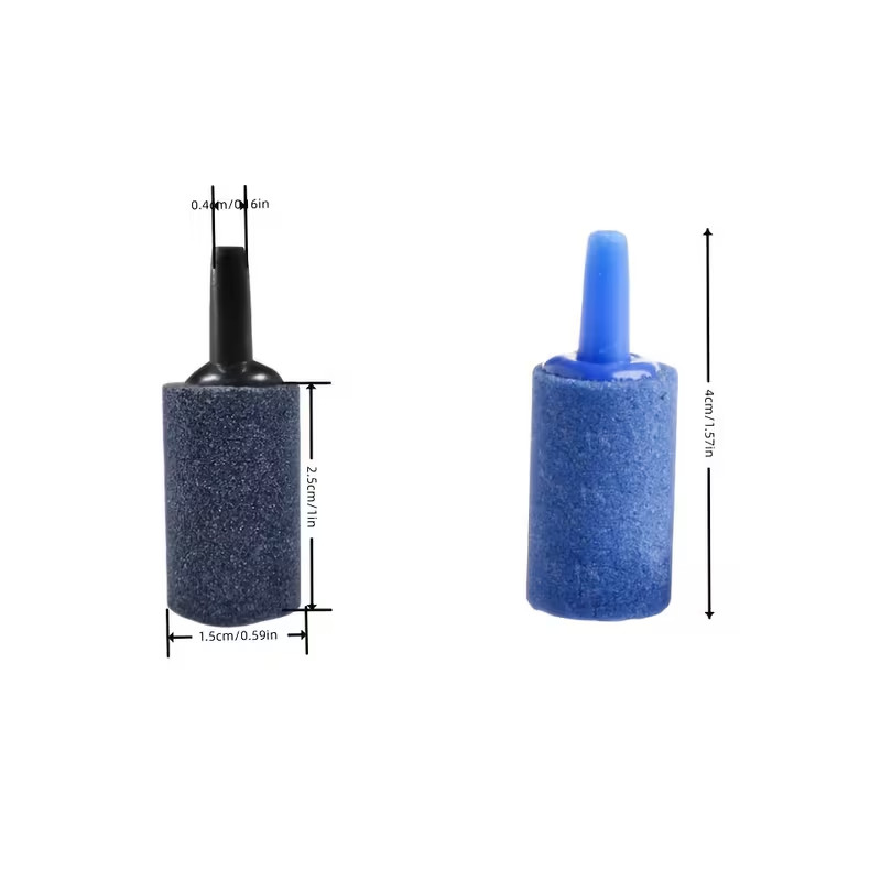 Air Stone Diffuser for Aquarium 10 pcs Silent Sand Head, Oxygen Increasing