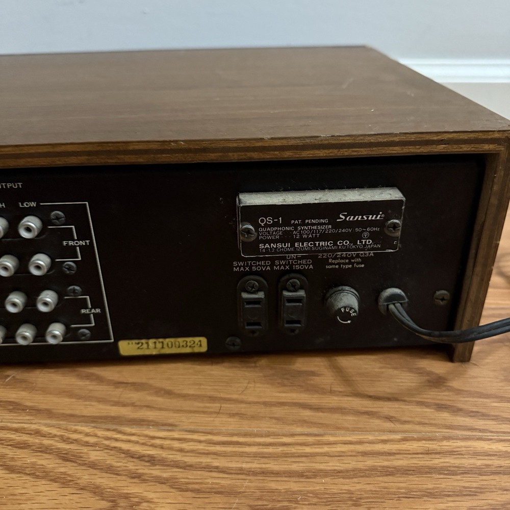 SANSUI QS-1 Quadraphonic Synthesizer