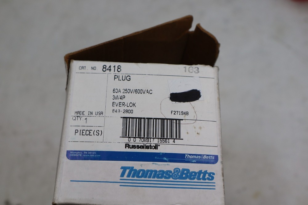 ABB THOMAS & BETTS 8418 / 8418 NEW IN BOX!