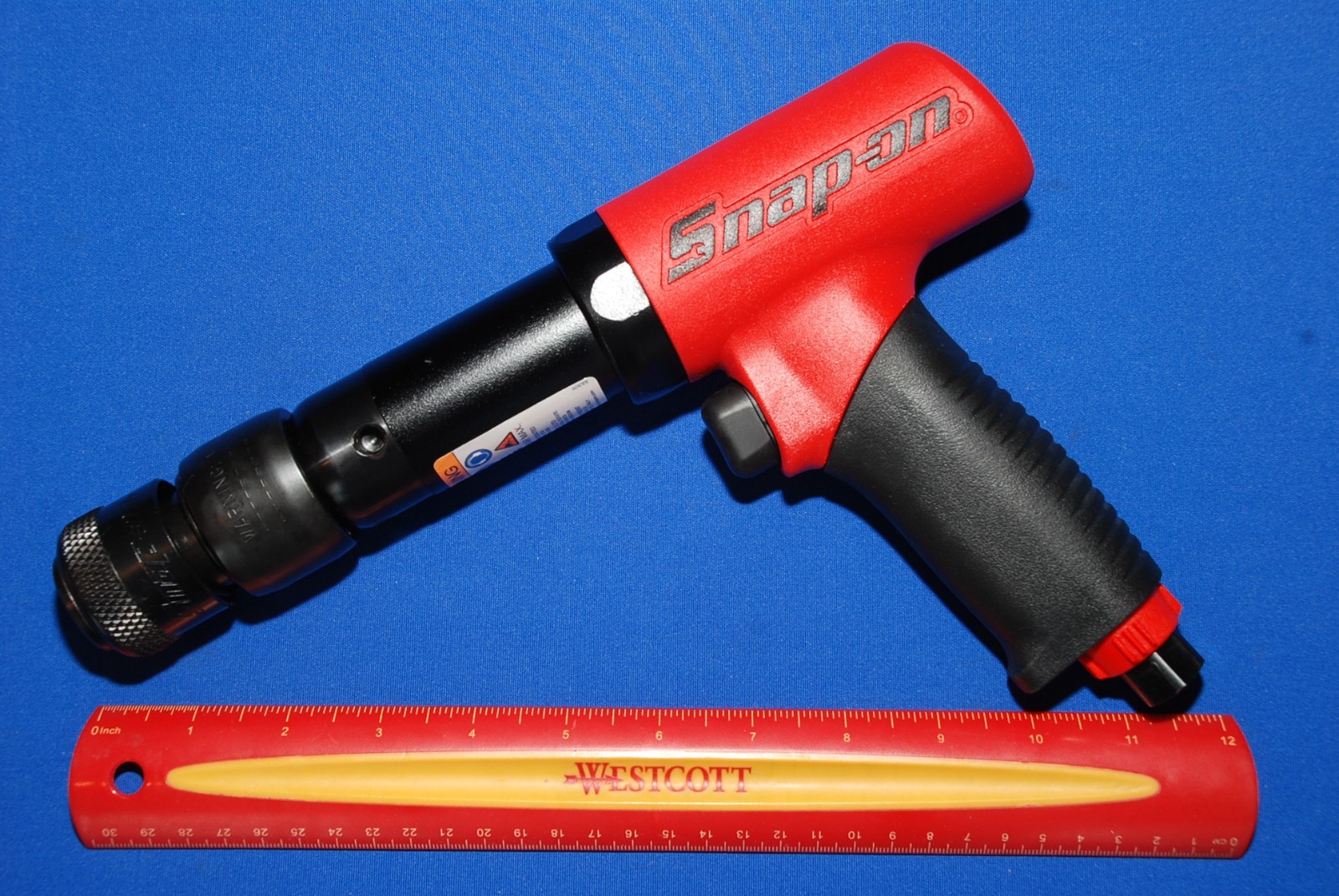 Snap-On NEW 2025 Red Super-Duty Quick Change Chuck 2500BPM Air Hammer PH3050BR