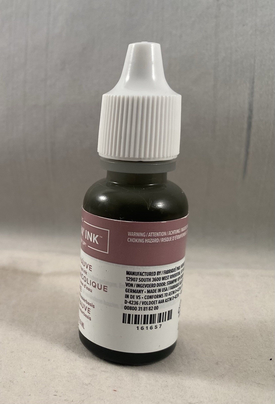 MOODY MAUVE Reinker by Stampin Up Classic Ink, Refill New 2508