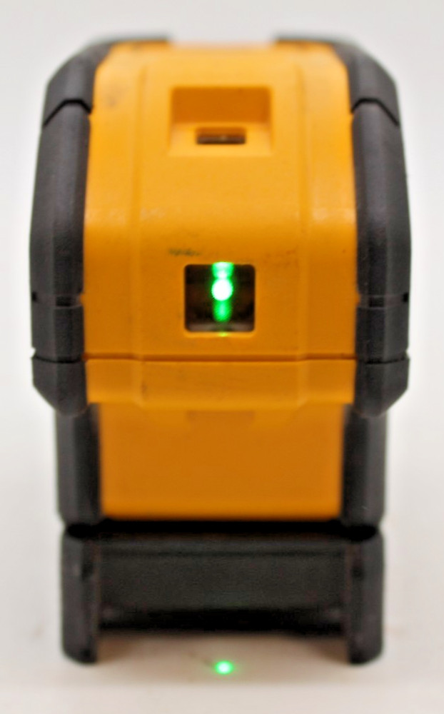 DEWALT 100' Self-Leveling 3 Beam Laser Pointer Green Beam, DW083CG tested