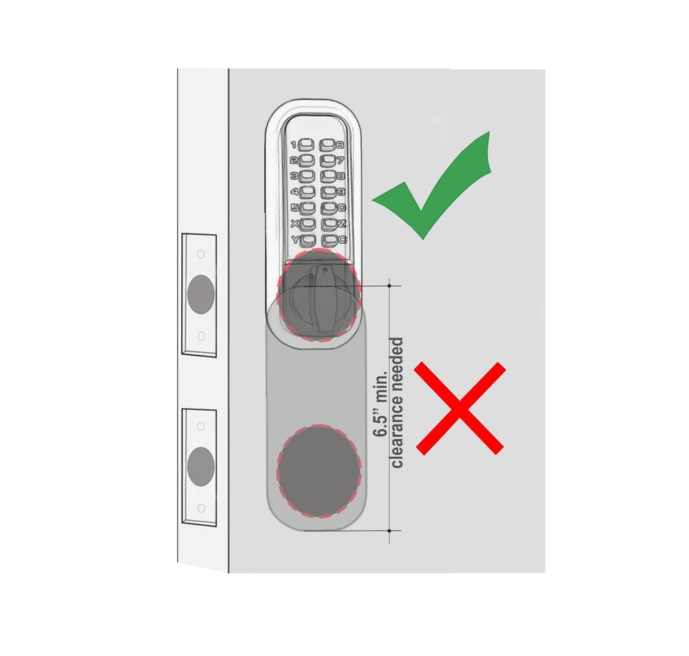 JOUNJIP Deadbolt Keyless Entry Door Lock � Code NOT Required to Lock � 100% M...