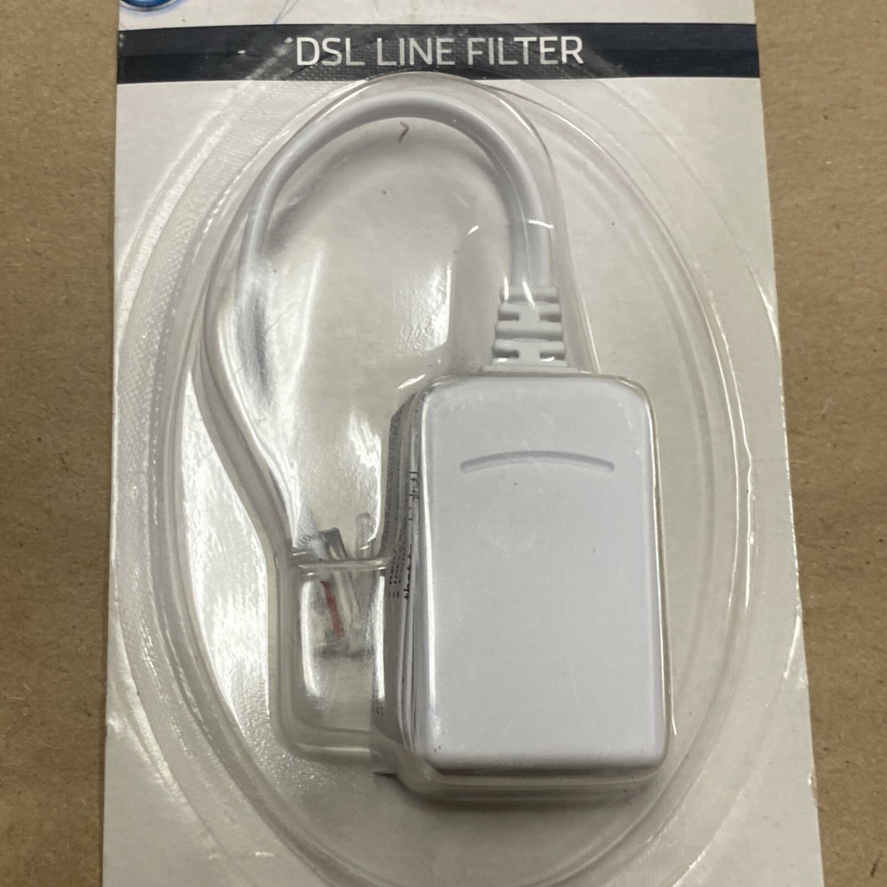 Onn DSL Line Filter Optimize ONB16TE015 White - SEALED NEW