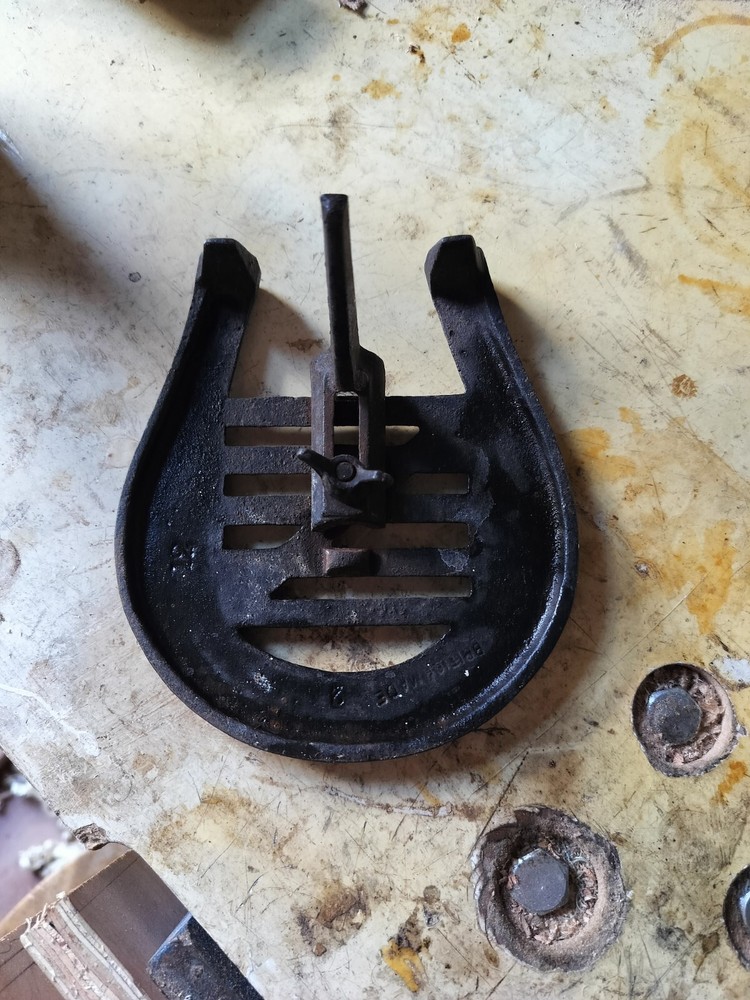 Vintage Good Luck Horseshoe W/ Adjustable Mounting Bracket