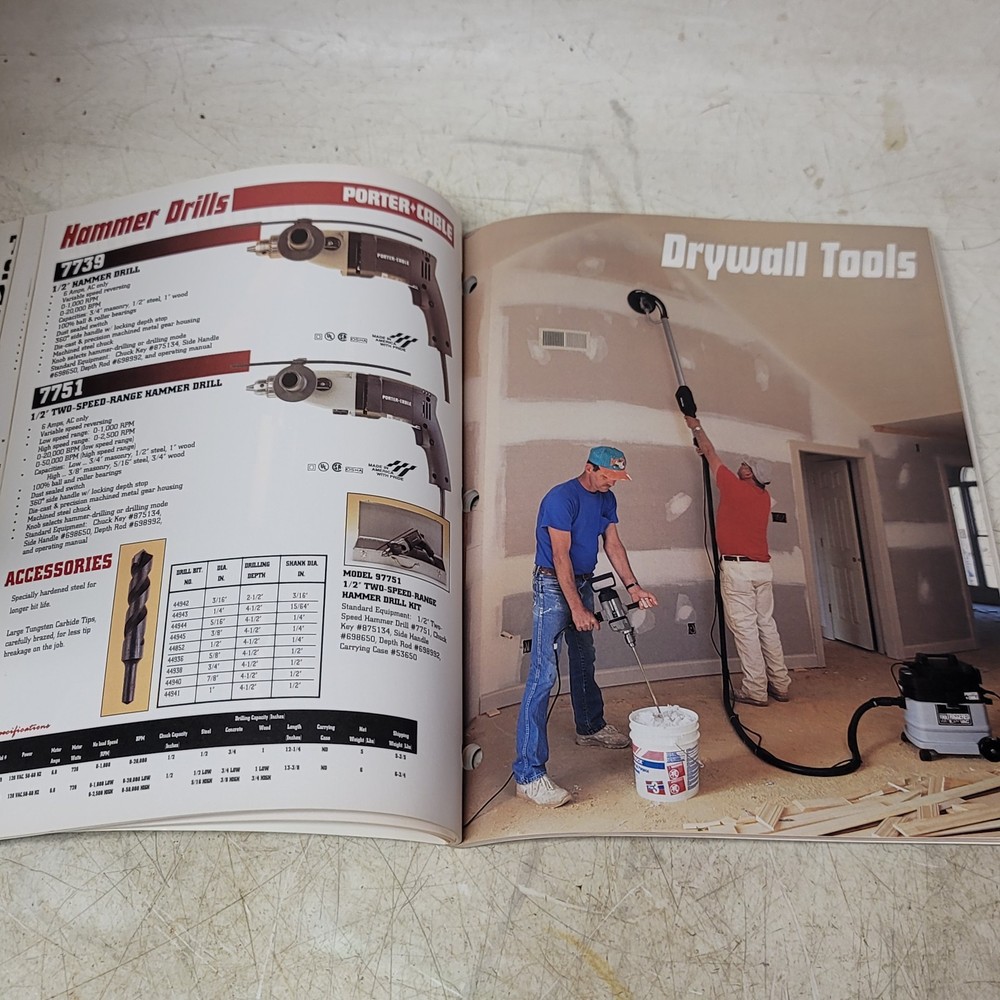 Porter Cable Power Tool Catalog 1995