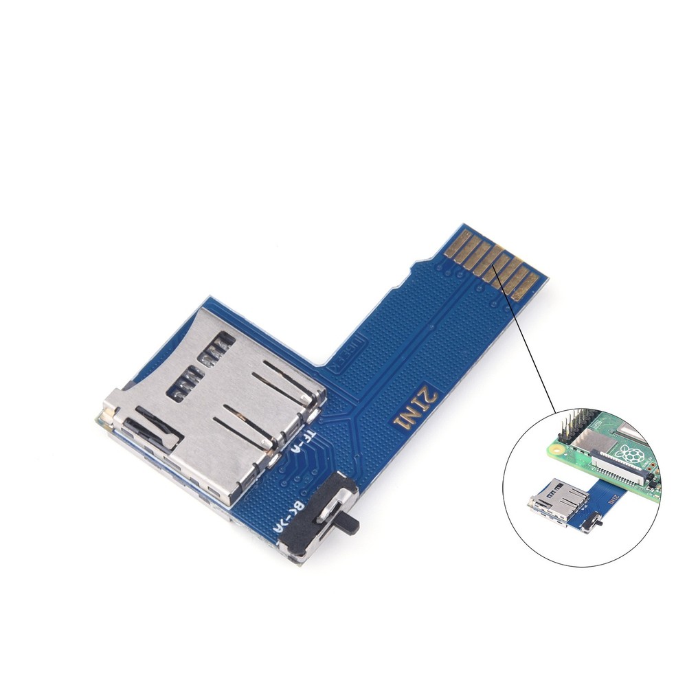 Plug and Play TF Card Adapter Memory Board for Raspberry Pi 4B/3B+/3B/ Zero W