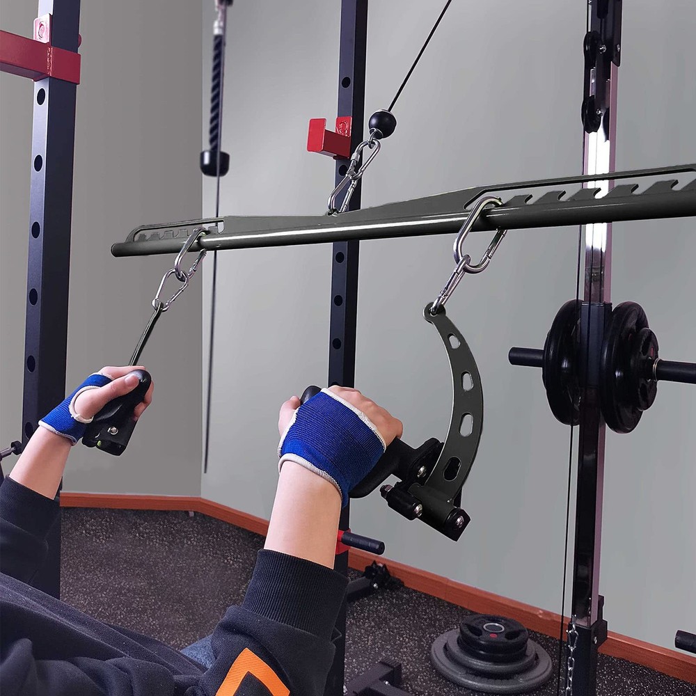 KORIKAHM LAT Pulldown Attachments for Cable Pulley System Machine, T-bar Row ...