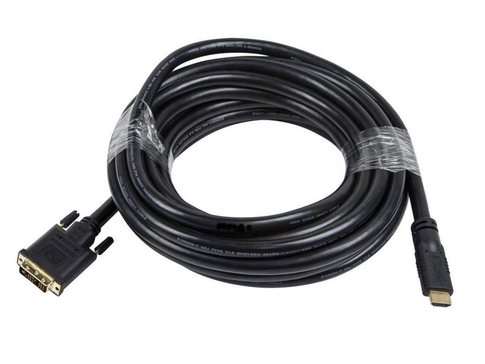 DVI HDMI Cable Premium 25FT Video 22AWG