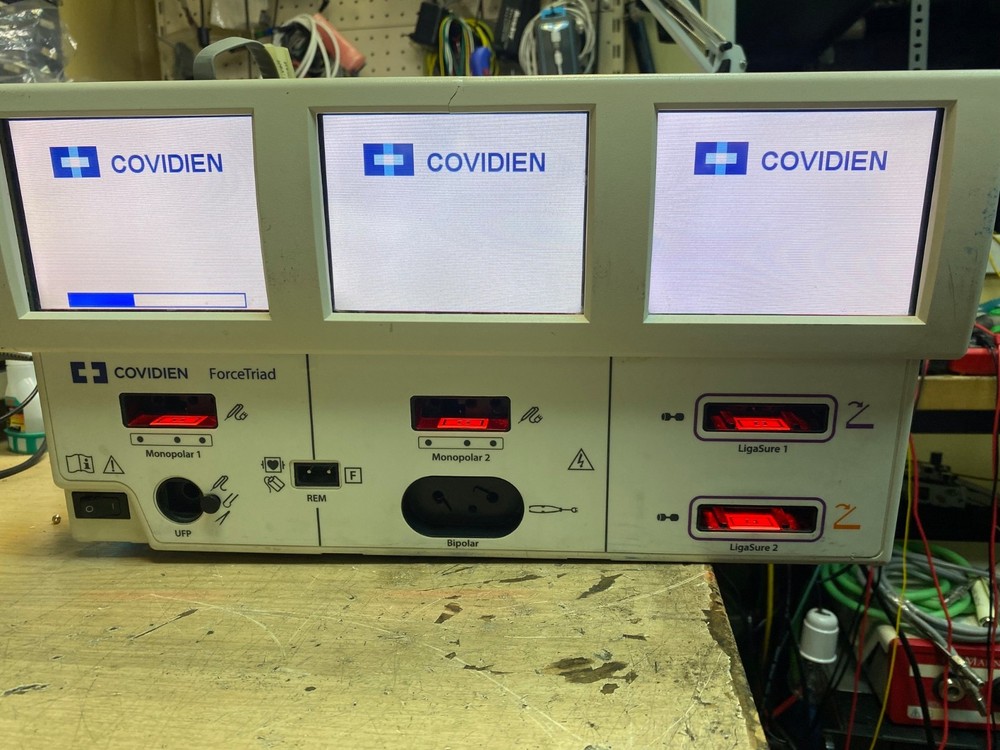 Covidien Force Triad Plastic Front Panel with LCD  /  free shipping
