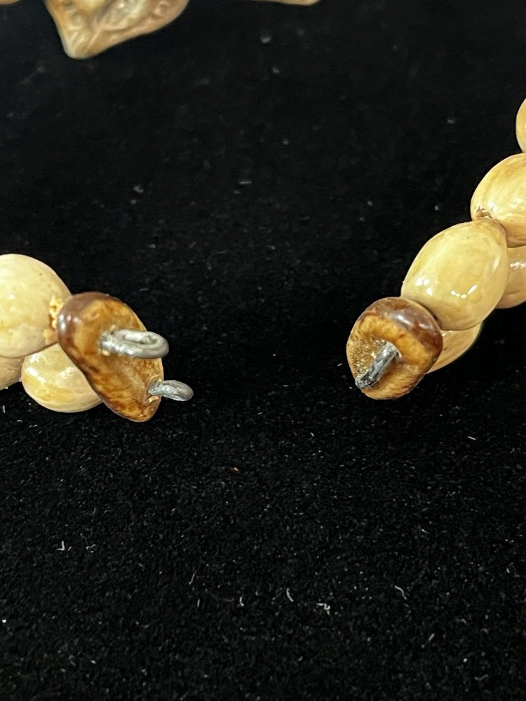 Shell Flower Wrap Cuff Bracelet Boho Retro Handmade