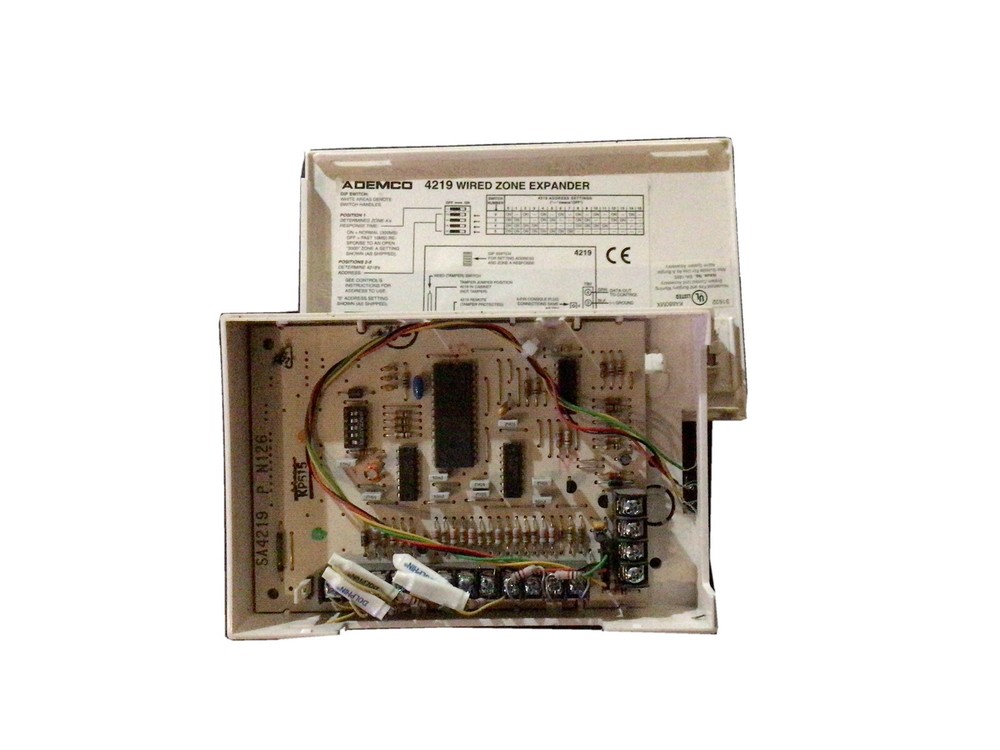 Honeywell 4219 Wired 8 Zone Expander Pre owned