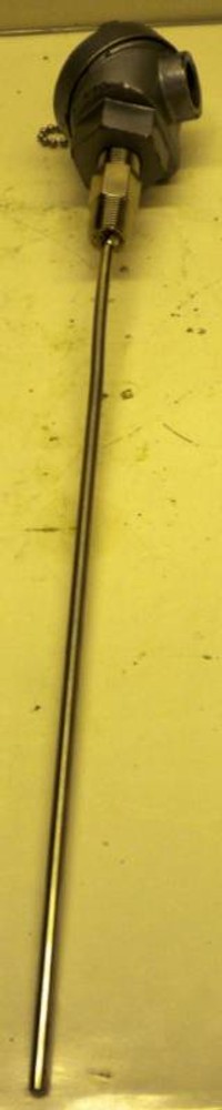 TEMPERATURE PROBE, RTD 100 OHMS 15" INSERTION