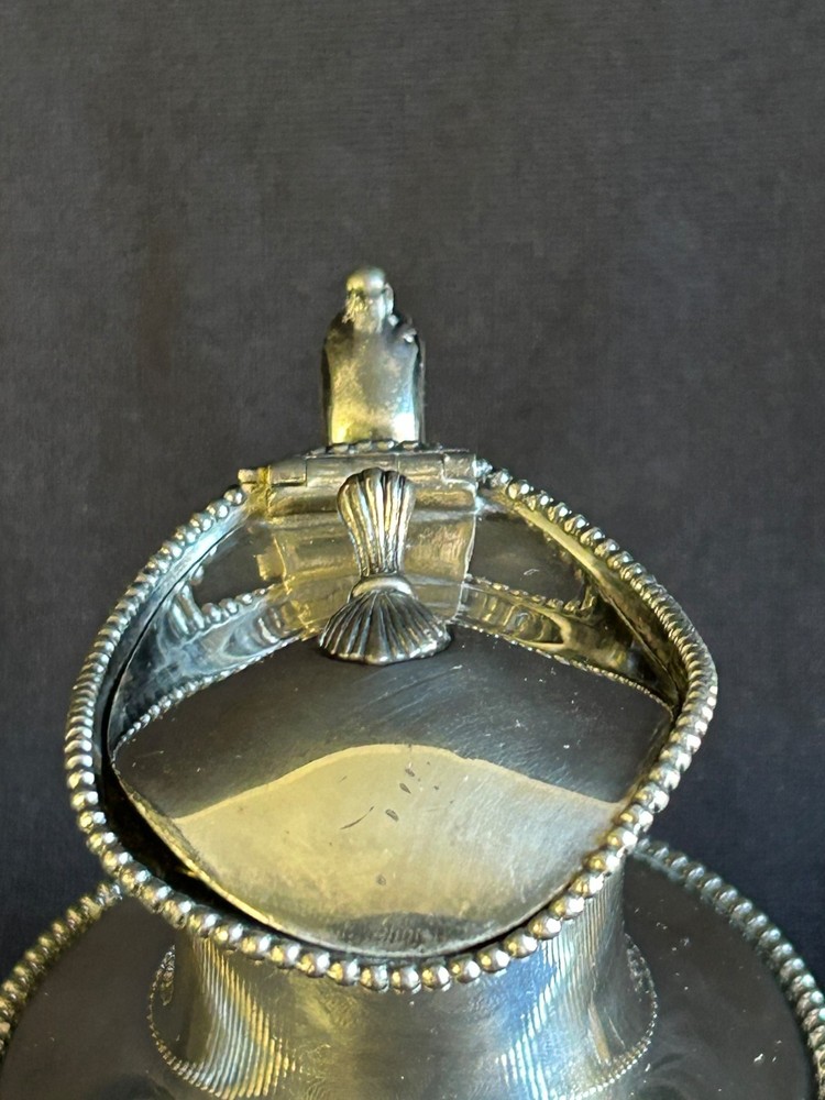 Superior Silver Co. Quadruple Plate Syrup Pitcher