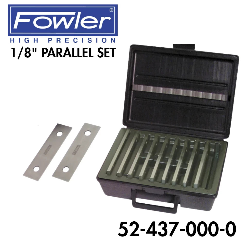 Fowler 1/8" Premium Parallel Set - 524370000