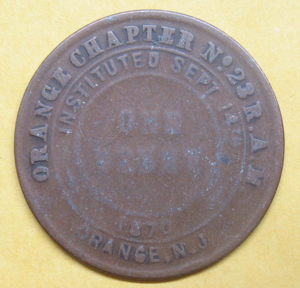 Orange Chapter No. 23 R.A.M. Medal Take a Look