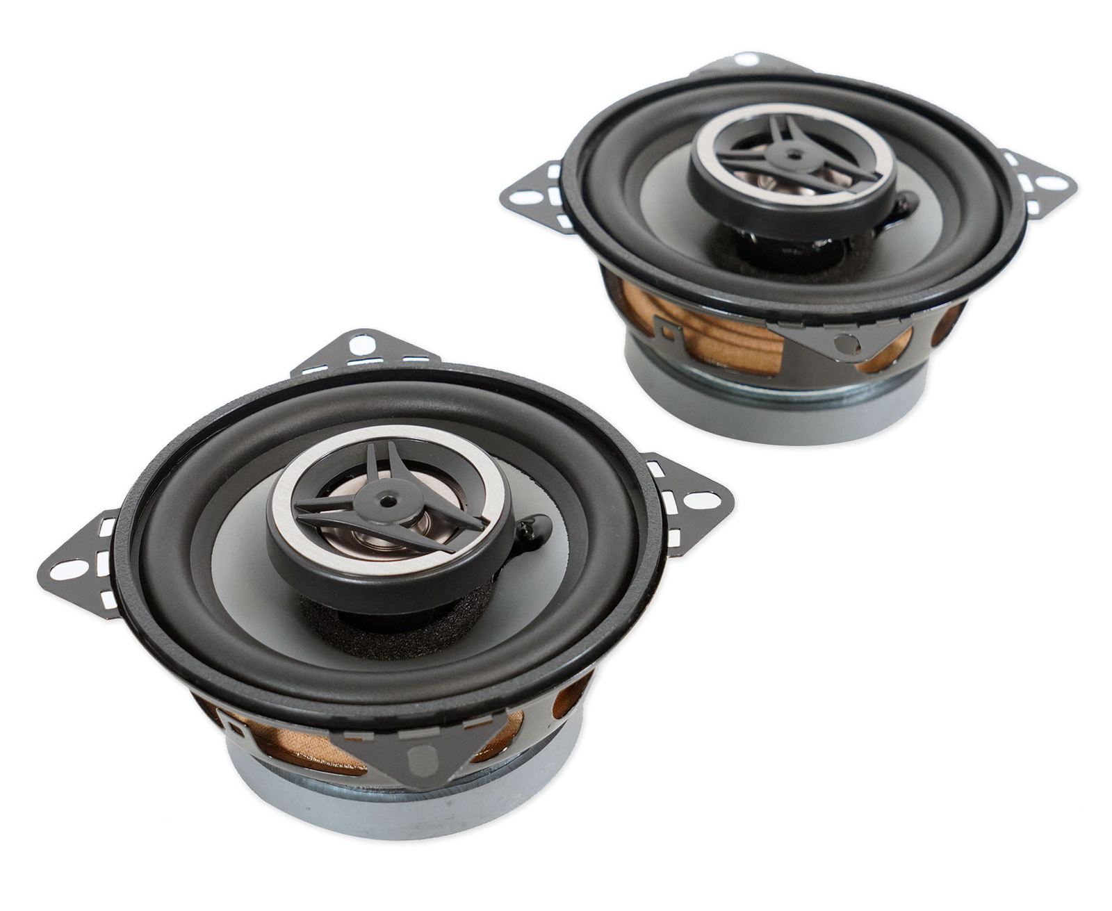 Pair Crunch CS4CX 4" Inch Car Audio 2-Way Speakers 200 Watts Max