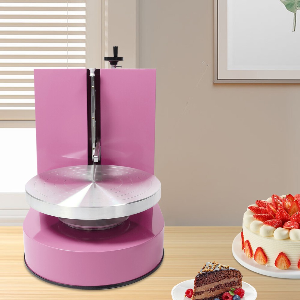 Adjustable Cake Decorating Machine Cake Cream Spreading Machine LCD Display 200W