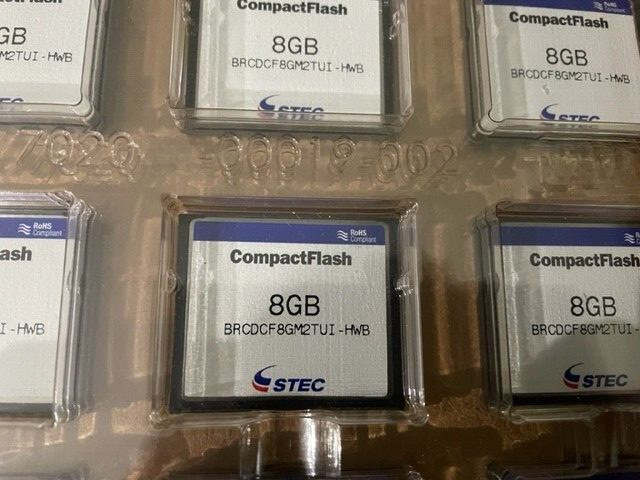 NEW STEC CompactFlash Card 8GB Compact Flash 8GB BRCDCF8GM2TUI-HWB