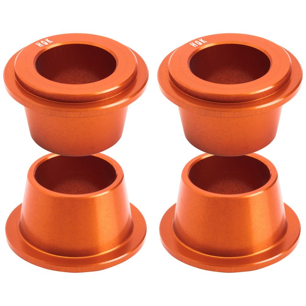 Tusk Solid Handlebar Mounts Orange For Stark Future Varg MX 2023-2024