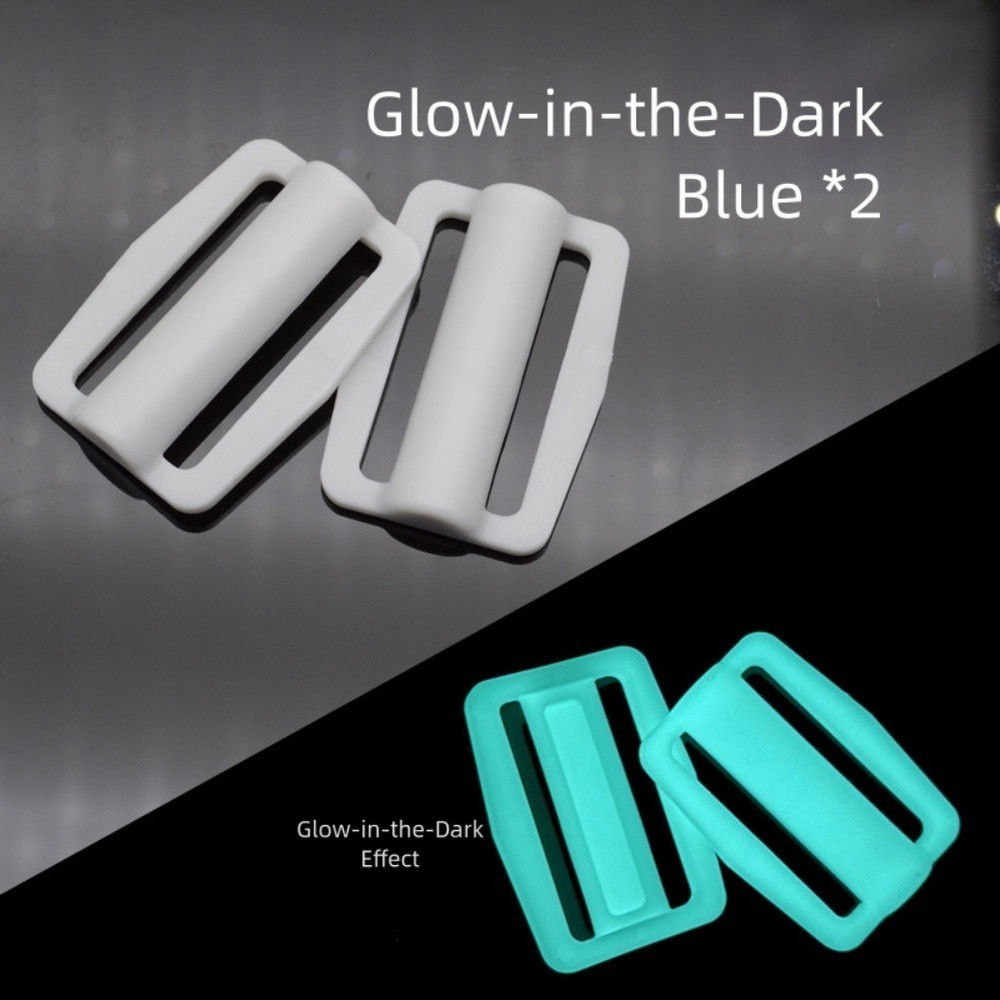 Luminous Backplate Diving Weight Holder 2pcs for 5cm Webbing Secure Hold