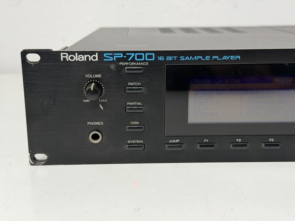 Untested Fully - Dim Display - Roland SP-700 Digital Sampler Playback Module