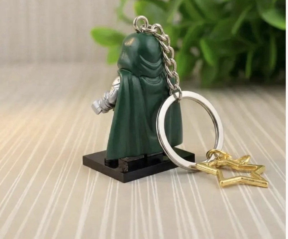 Dr. Doom Keychain - Custom Made Keychain