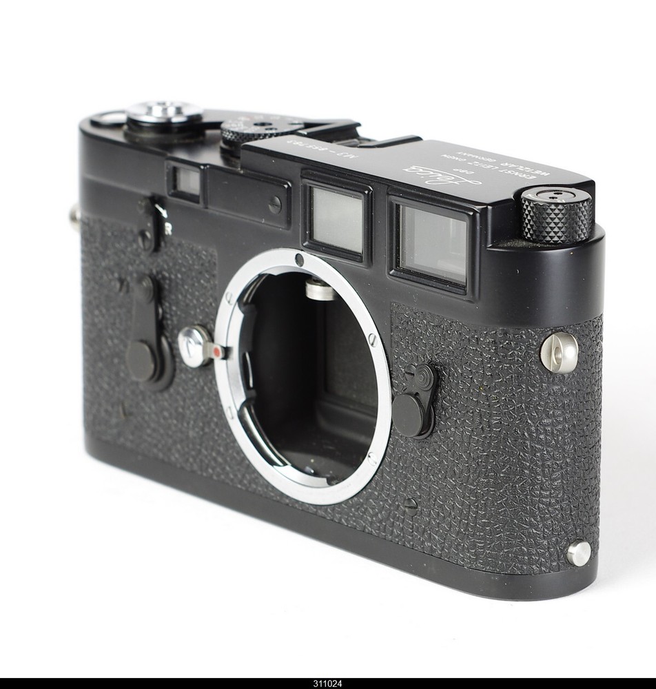 Leica M3 Black Paint Repaint Double Stroke Mint