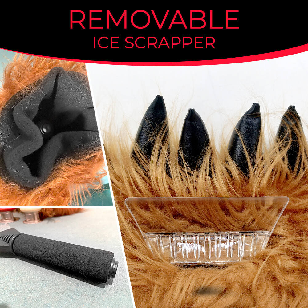 Massive Bigfoot Ice Scraper - Novelty Car Accessories - Funny Gag Gift for Men
