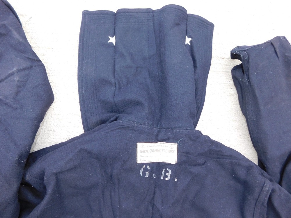 ORIGINAL WWII US NAVY UNIFORM SET, ELECTRICIANS MATE, 2/30