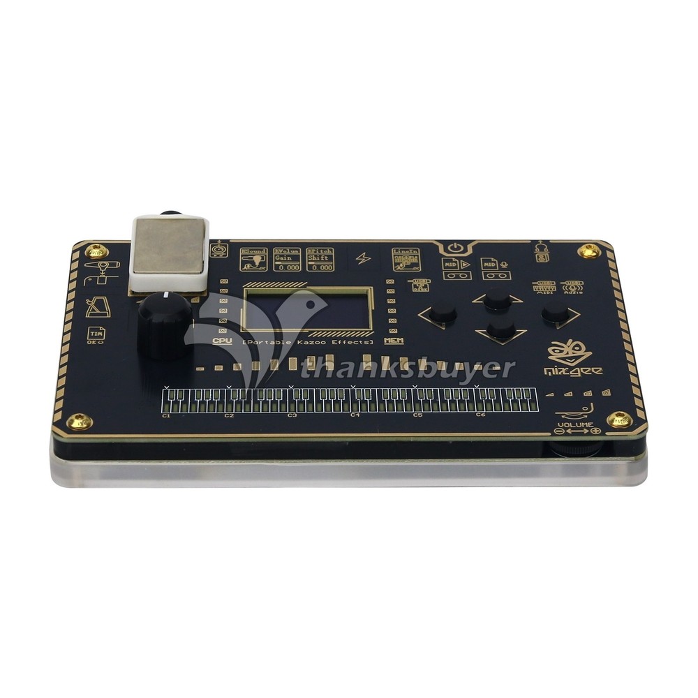 24-Bit 48kHz Stereo Kazoo Effector Comprehensive Digital Modeling Synthesizer